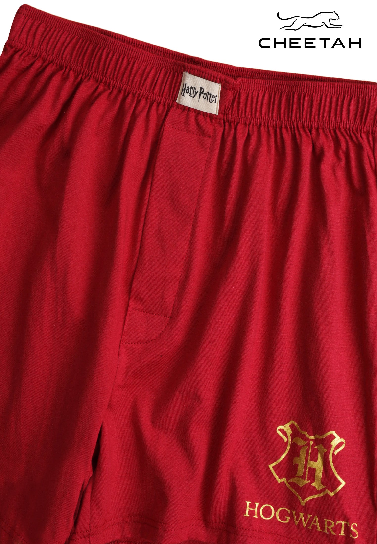 Cheetah Men Harry Potter Regular Fit Cotton With Elastic Waistband 2 In 1 Boxer - 1212 (Assorted Colour)
