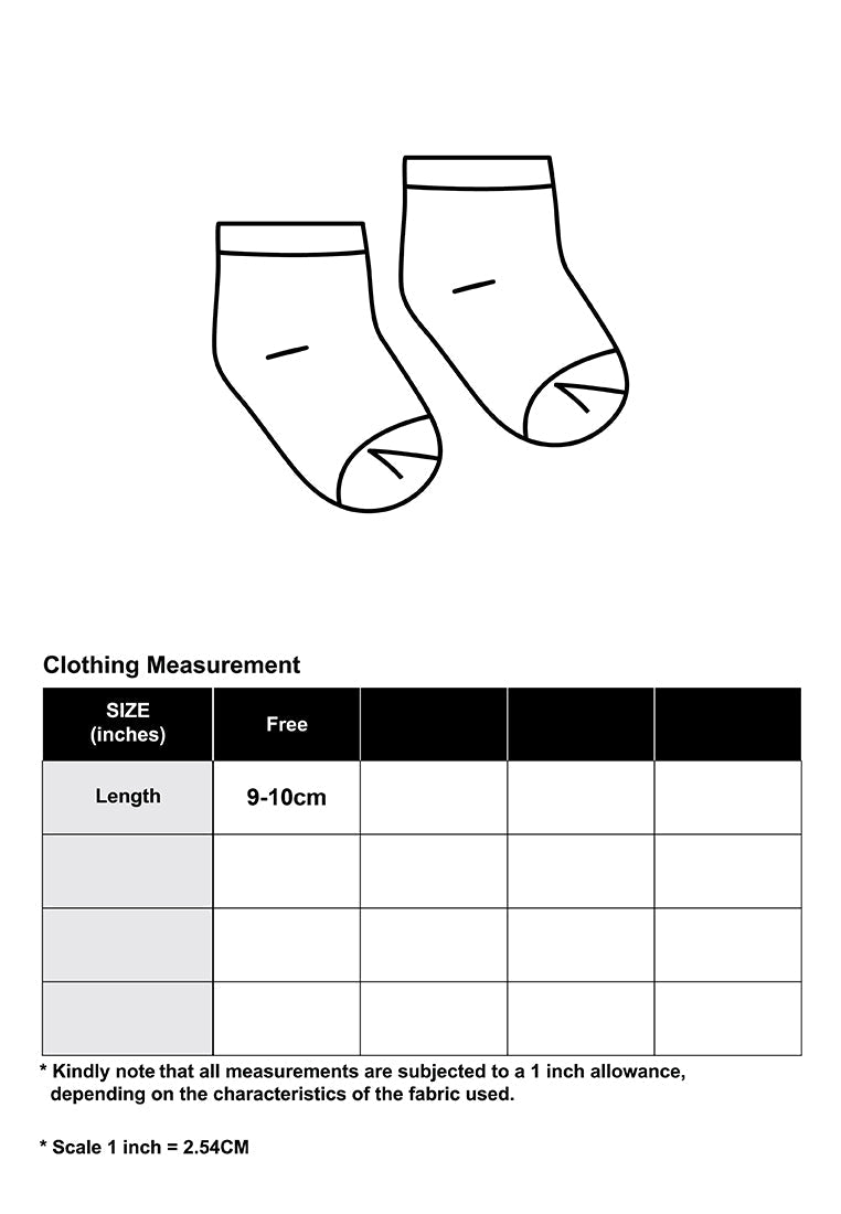 Cheetah Baby Girl Socks (2 in 1) - CBG-0398