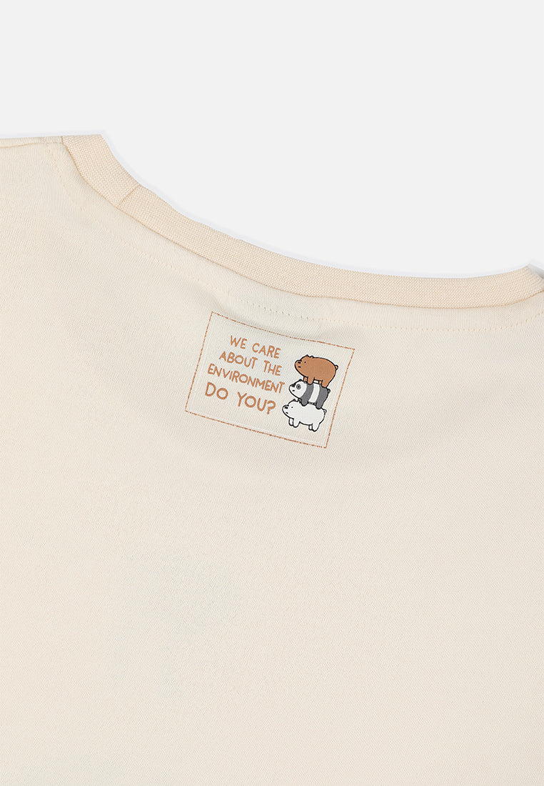 Cheetah Kids We Bare Bears Sustainable Collection Boy Regular Fit Short Sleeves Roundneck Tee  - CJ-92930