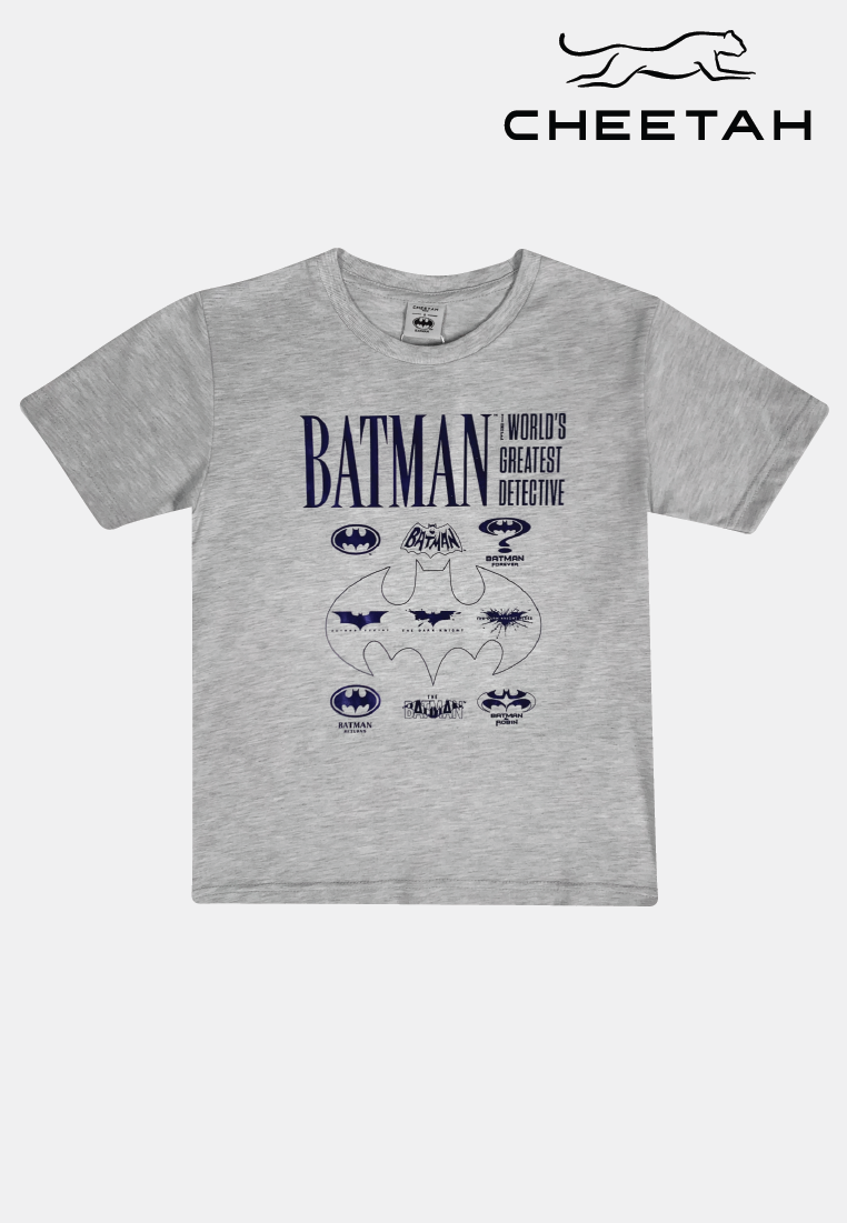 Cheetah Kids Batman 85th Boy Short Sleeve Roundneck T-Shirt - CJ-93282