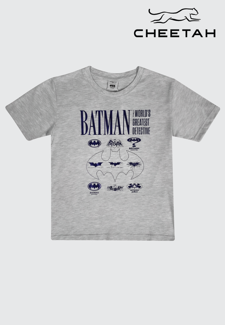 Cheetah Kids Batman 85th Boy Short Sleeve Roundneck T-Shirt - CJ-93282