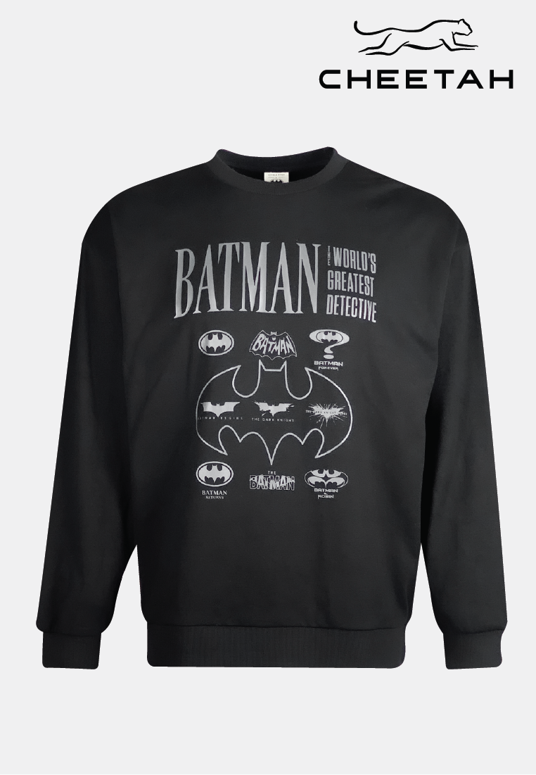 Cheetah Men DC Batman 85TH Long Sleeve Sweatshirt - 61246