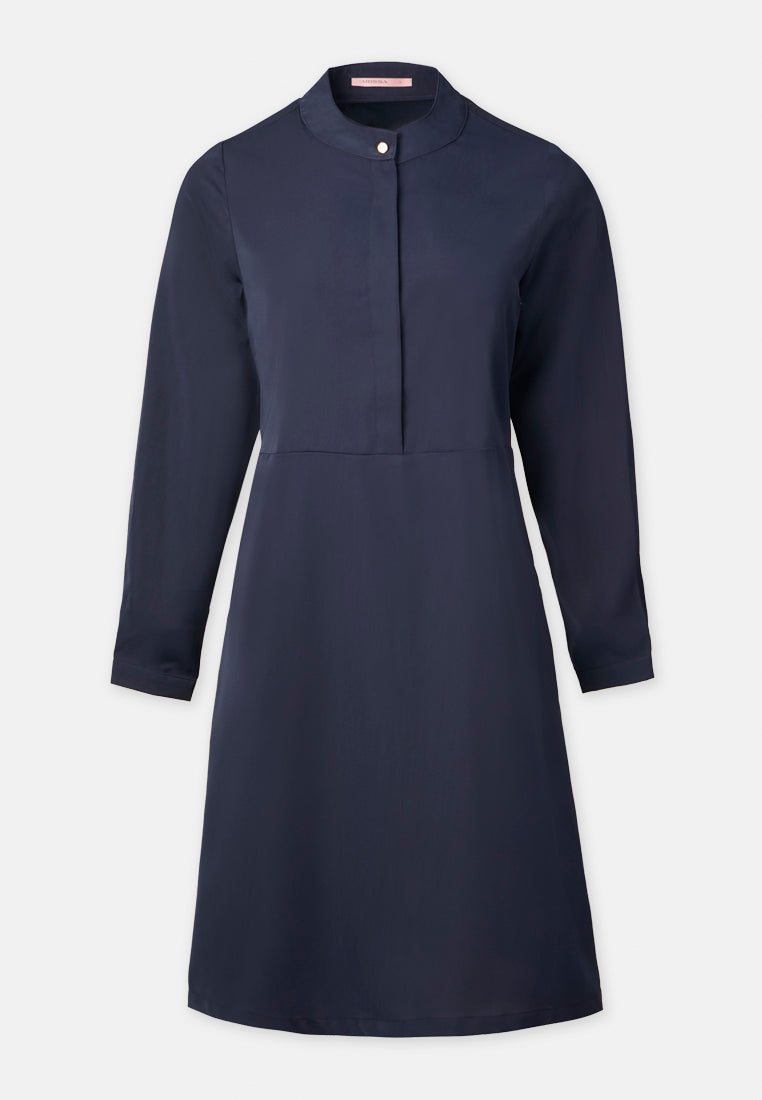 Arissa Long Sleeve Shirtdress - ARS-19198 (MD3)