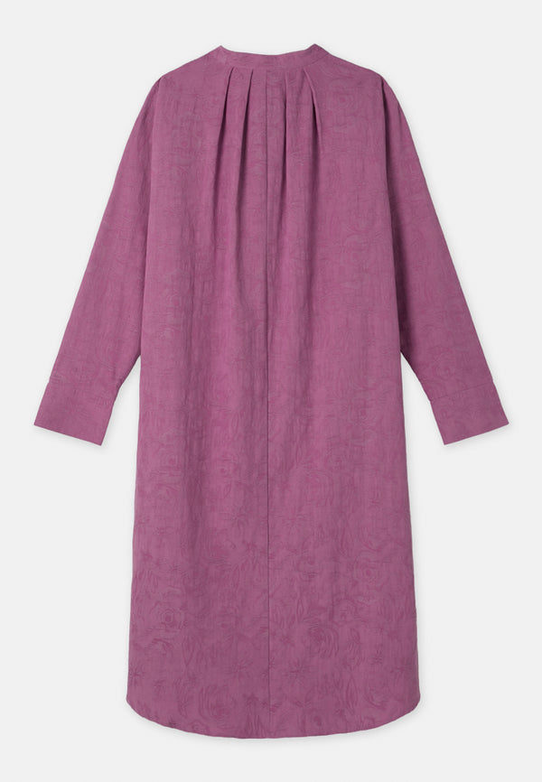 Arissa Long Sleeve Shirt Dress - ARS-19220 (MD2)