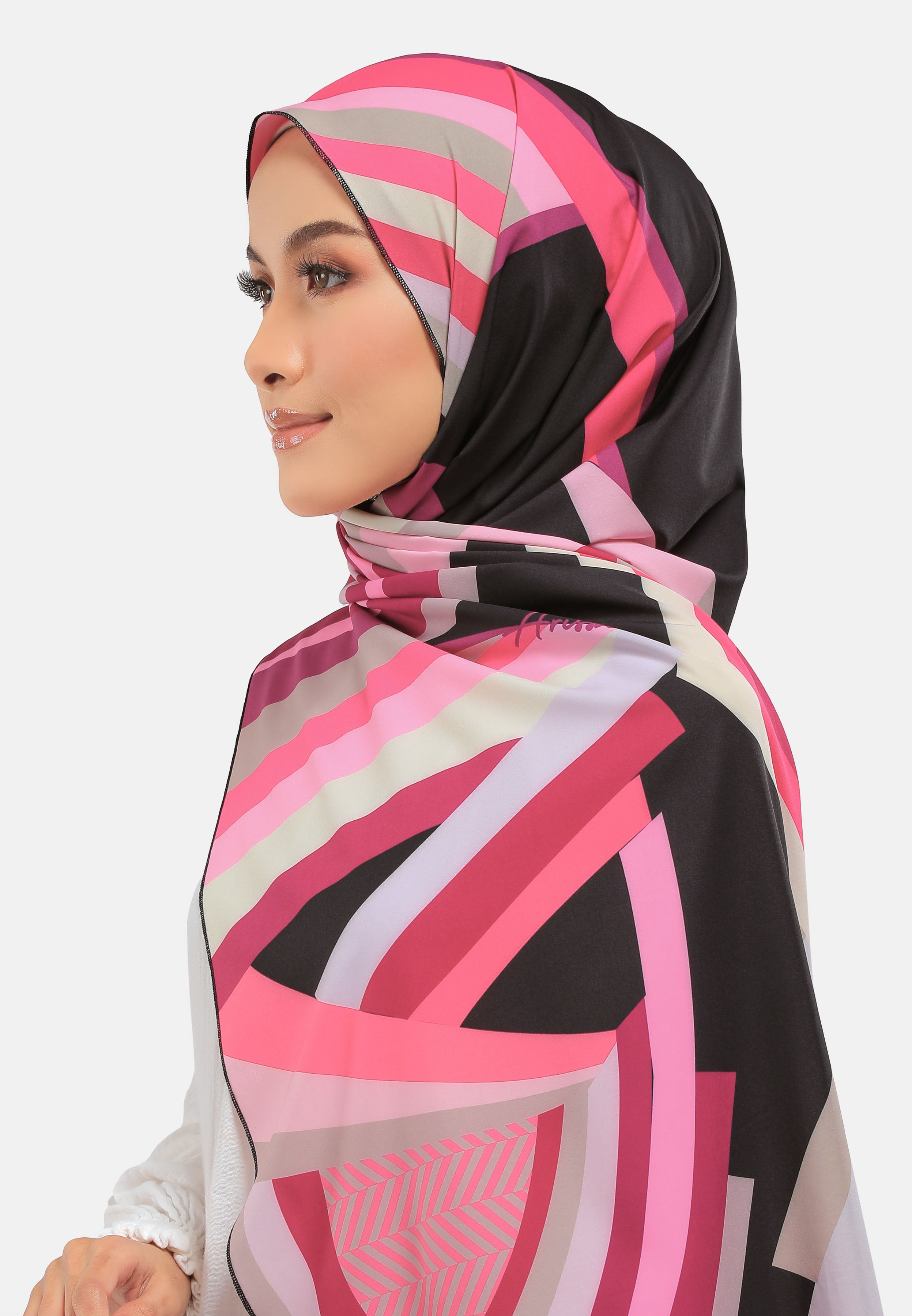 Arissa Hijab Blase Printed Shawl Scarf - ARS-ST1198 (MD2)