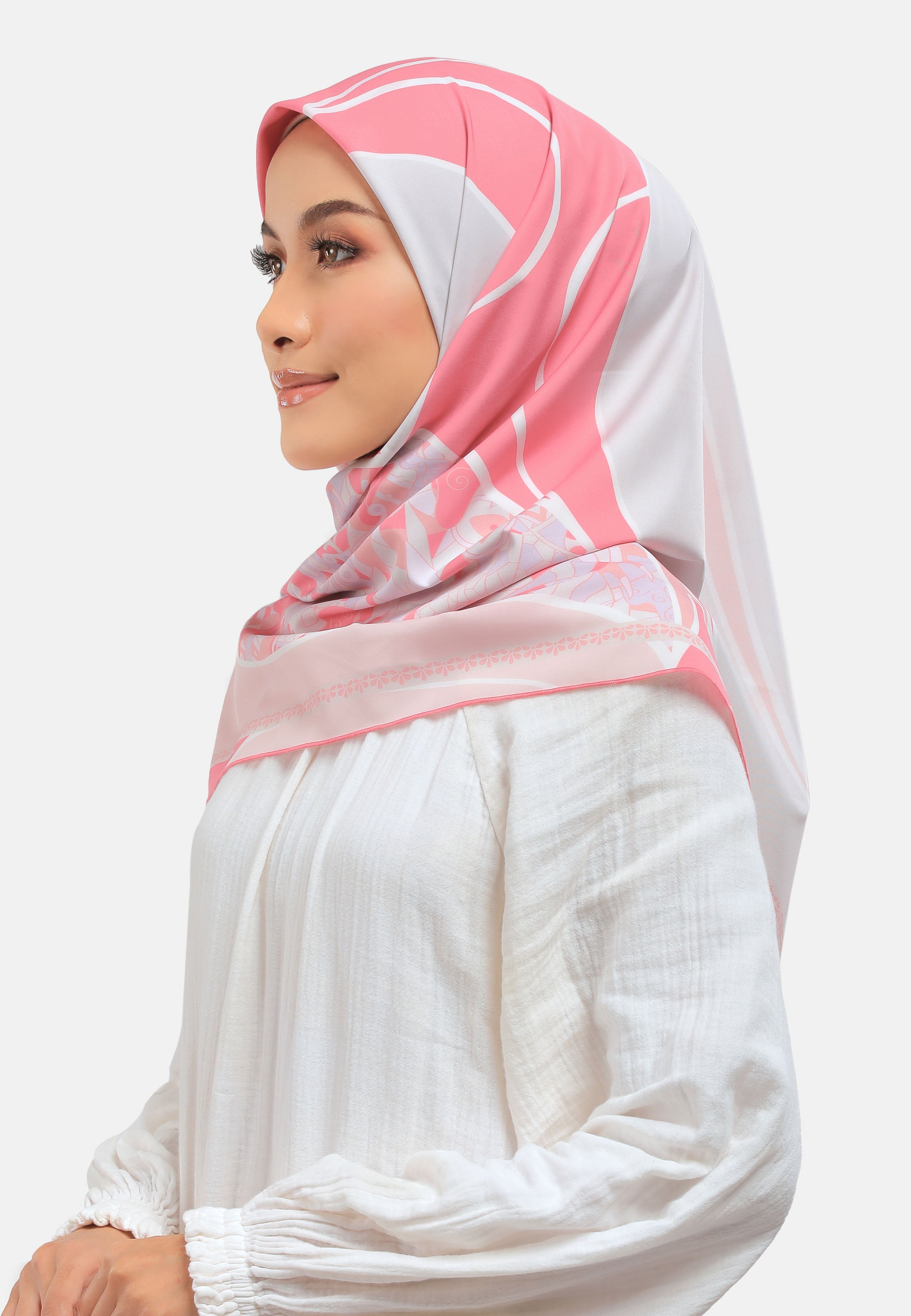 Arissa Hijab Arista Printed Square Scarf - ARS-ST11208 (MD2)