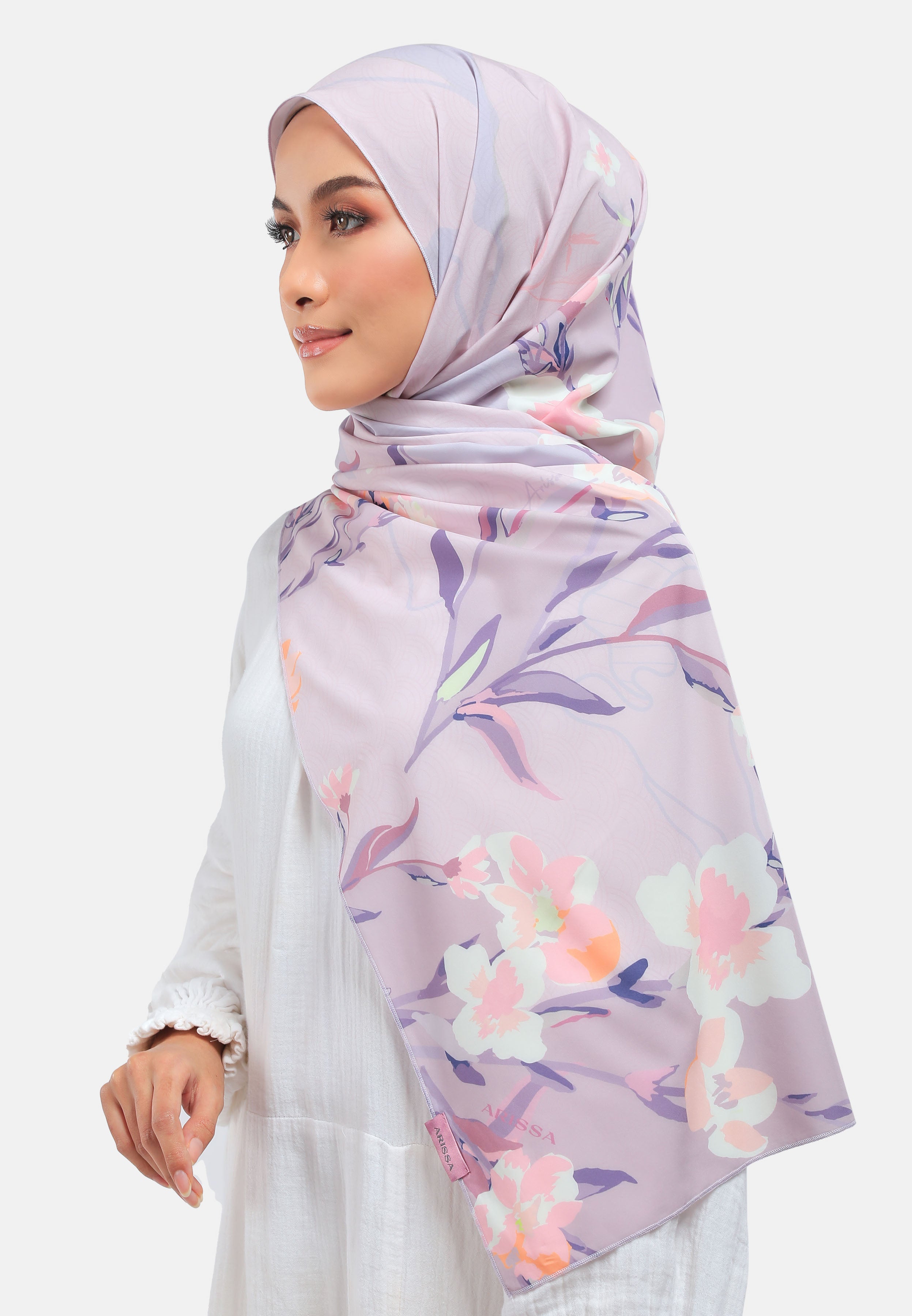 Arissa Hijab Ichihara Printed Shawl Scarf - ARS-ST11246 (MD2)