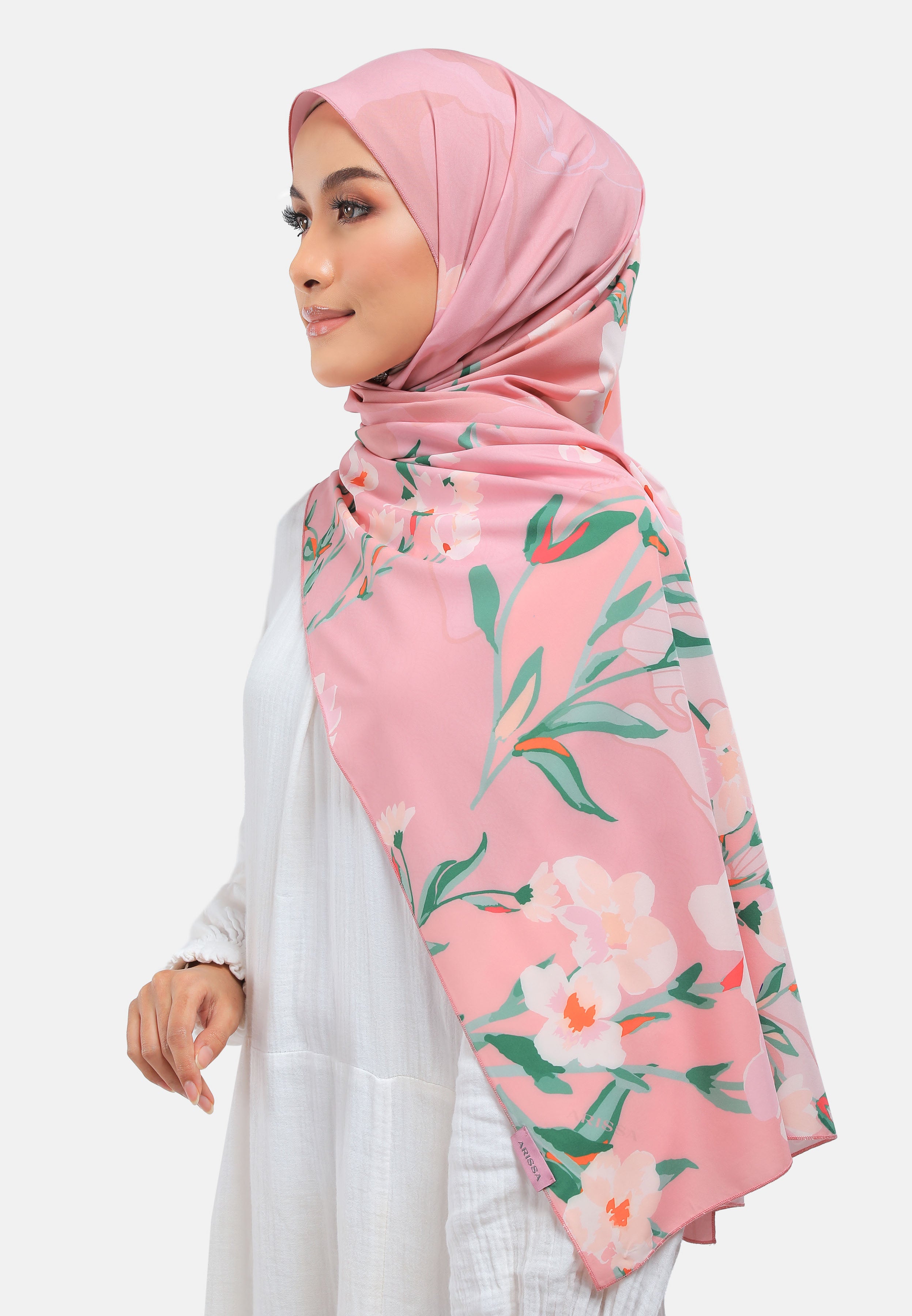 Arissa Hijab Kurihara Printed Shawl Scarf - ARS-ST11252 (MD2)