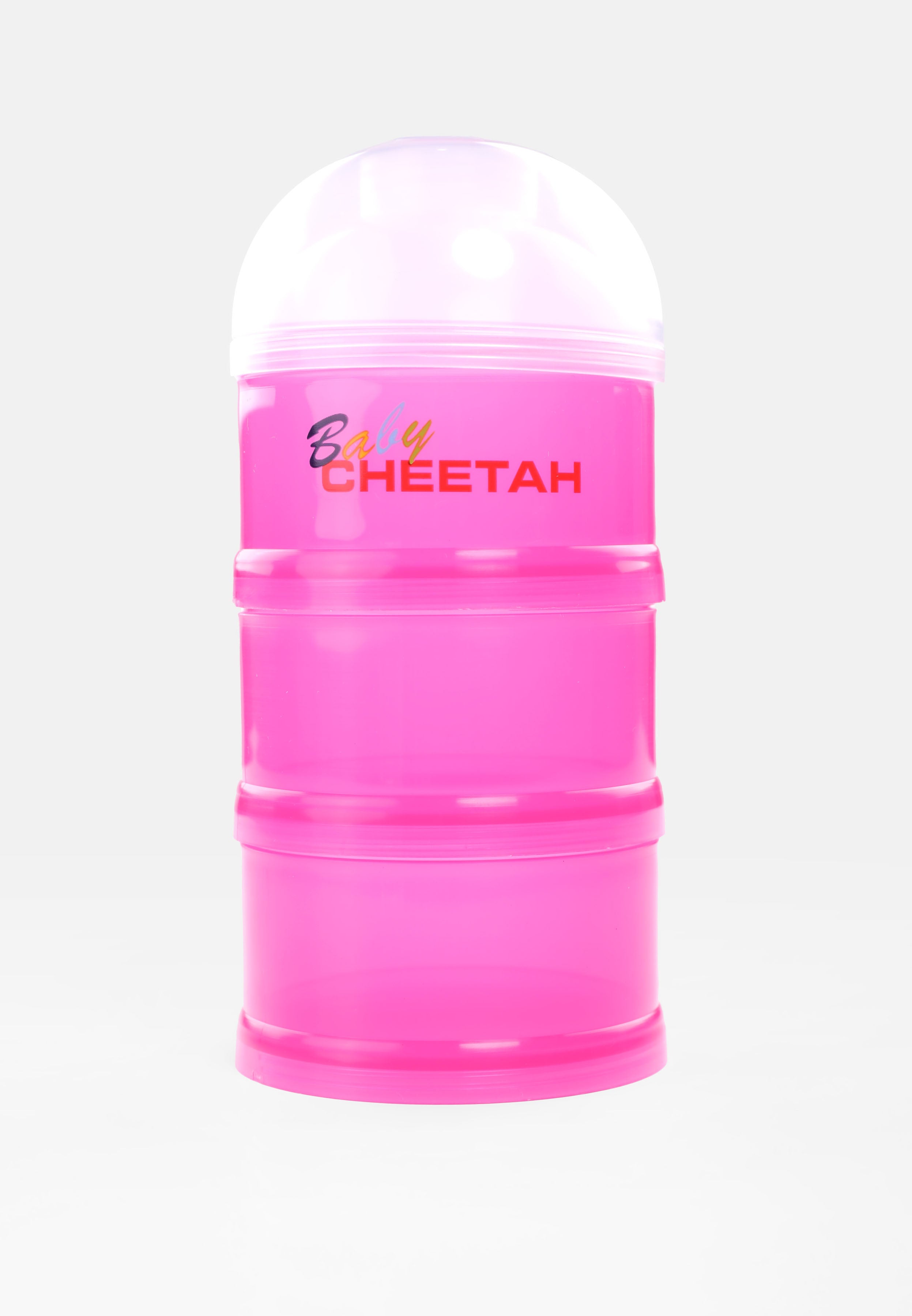 Baby Cheetah Milk Powder Container (3 Tiers) - CBB-MP22016