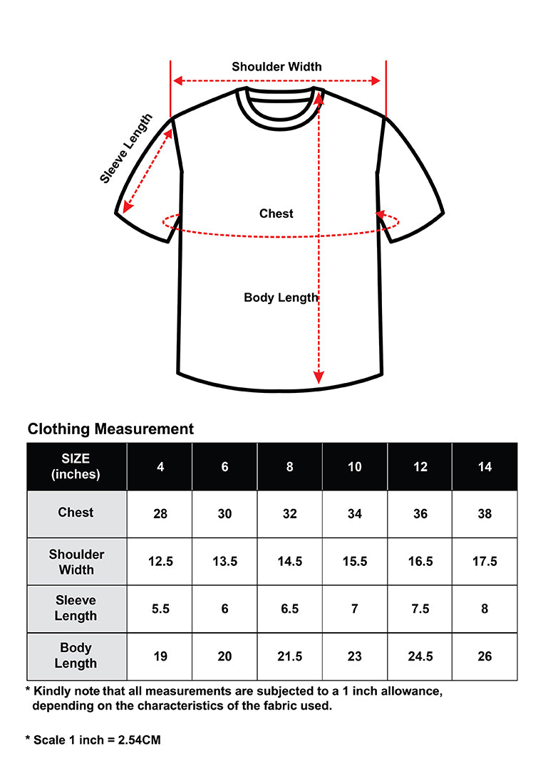 Cheetah Kids Boy Short Sleeve Roundneck T-Shirt - CJ-92920