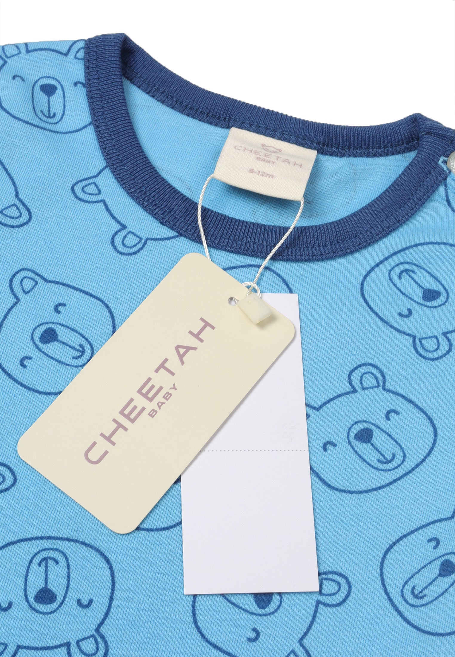 Cheetah Baby Boy Short Sleeve Suit Set - CBB-183790(F)