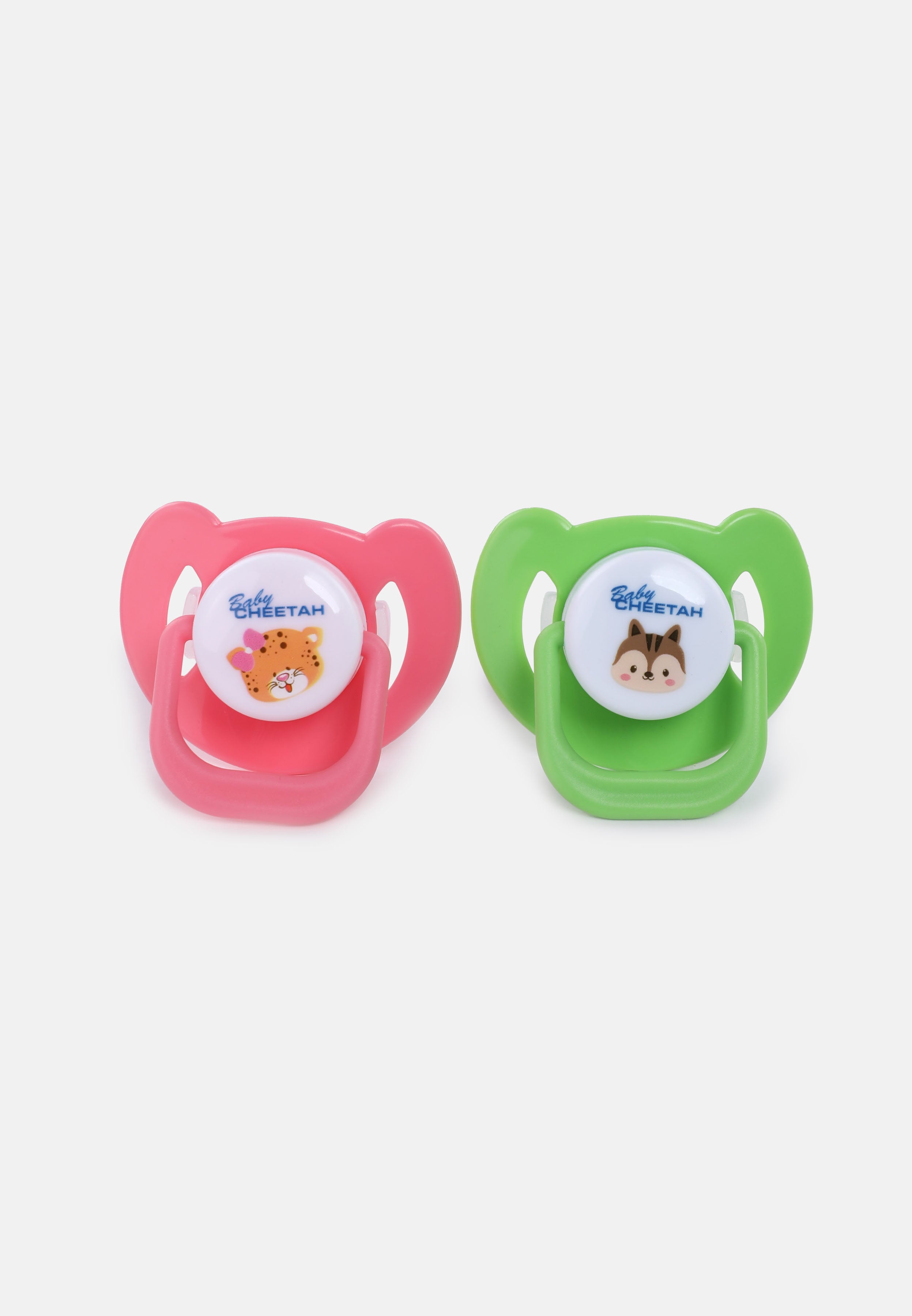 Baby Cheetah Soother with Case (2 IN 1) - Oval Teats (6M+) - CBB-ST21078