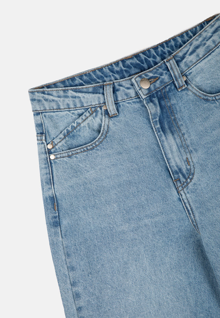 CHEETAH Women Basic Mom Fit Jeans - CL-110958