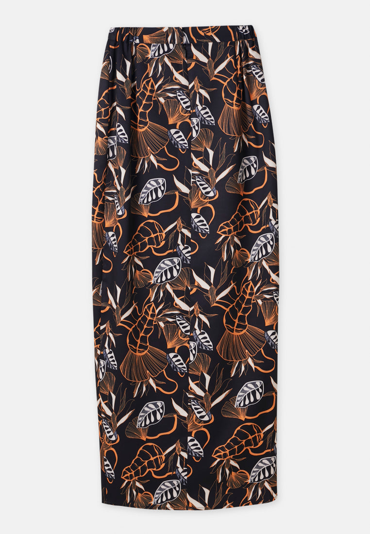 CHEETAH Women Baju Raya Printed Pencil Skirt- CL-12398