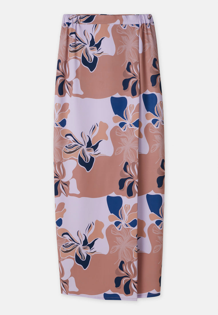 CHEETAH Women Baju Raya Printed Pencil Skirt- CL-12406