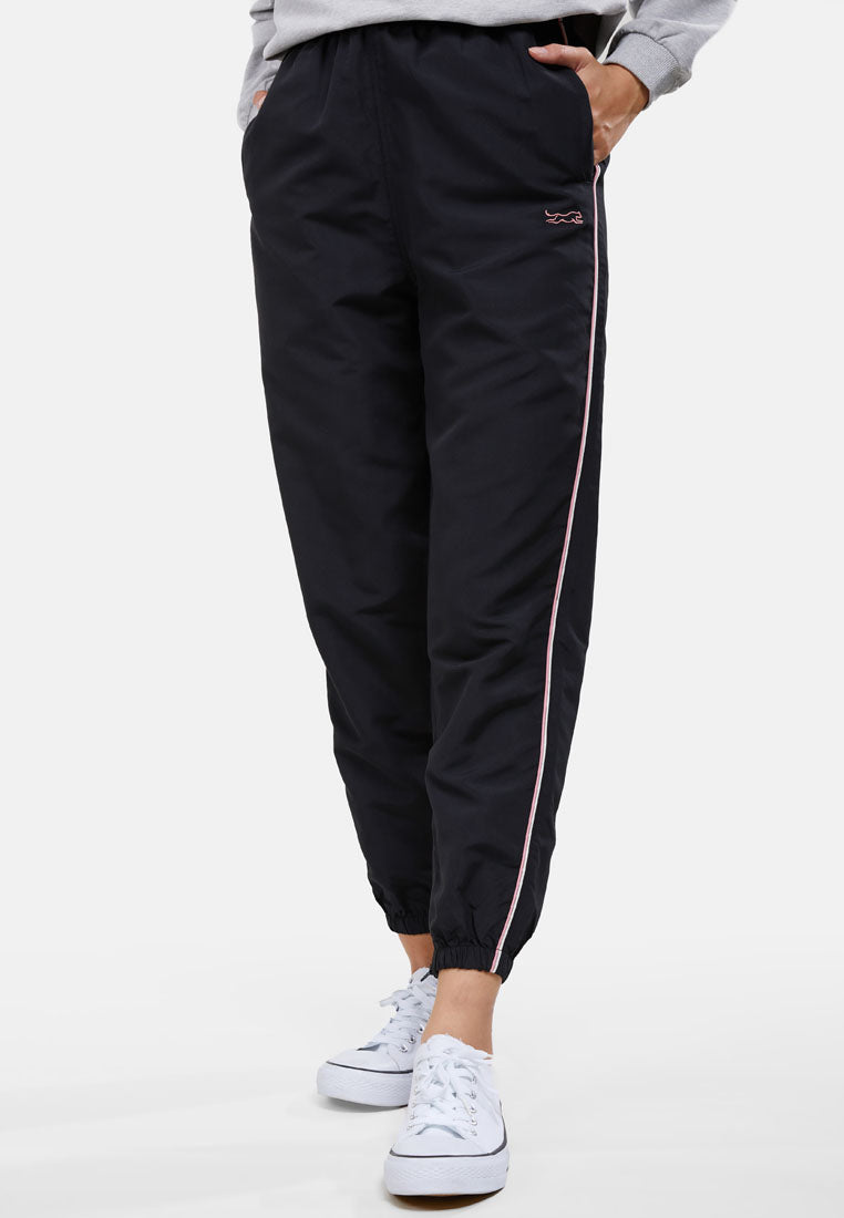 Cheetah Ladies Microfibre Track Pants with Zipper Cuff Hem and Side Piping - CL-5990(R)