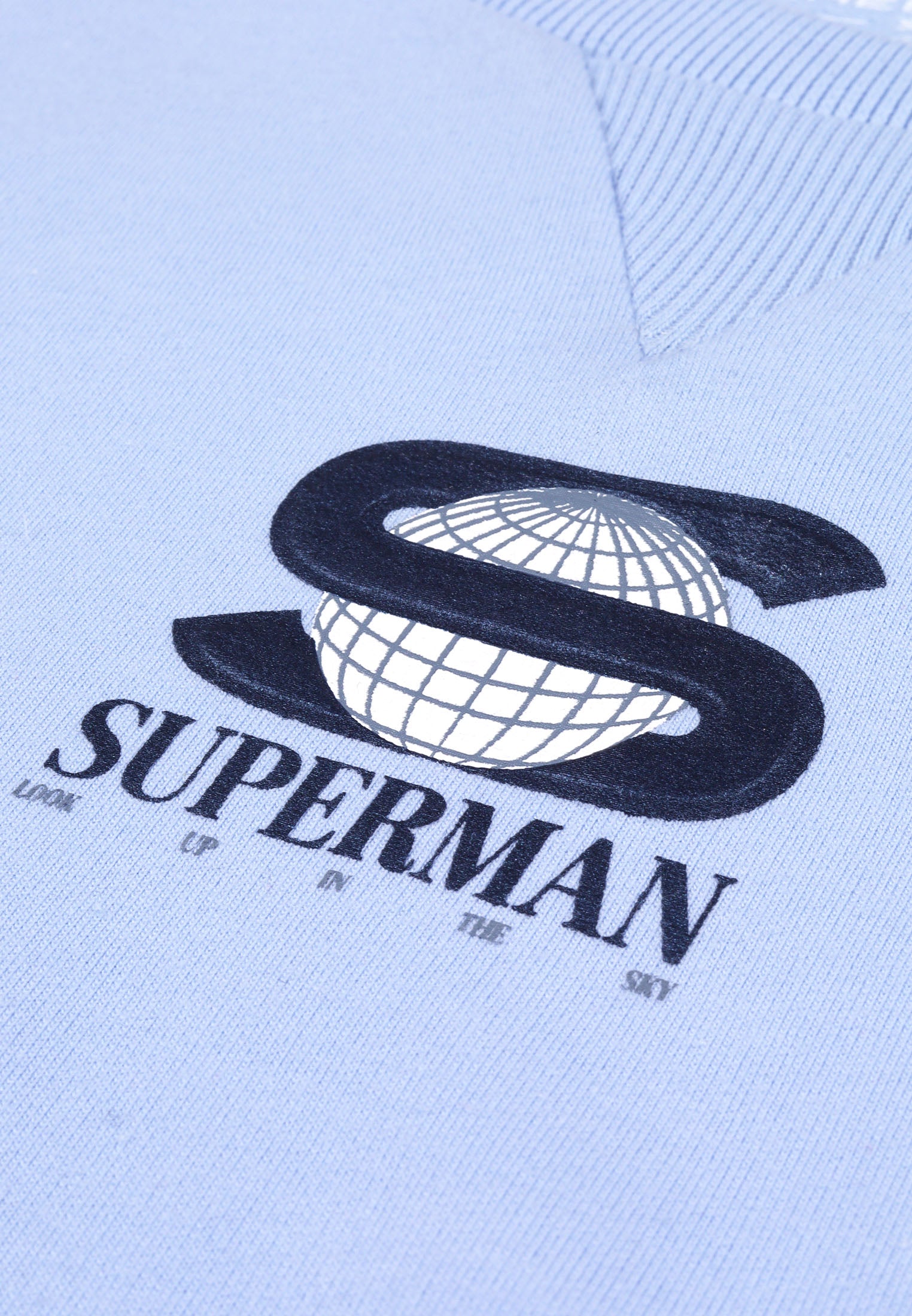 Cheetah Women Superman Regular Fit Cotton Blend Long Sleeve Graphic Round Neck Sweatshirt - CL-66676