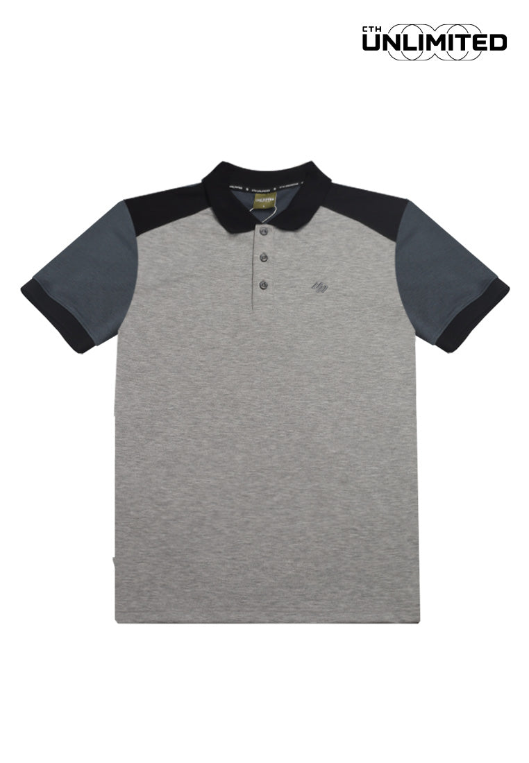 CTH unlimited Men Regular Fit Fancy Knit Short Sleeve Polo Shirt - CU-70100