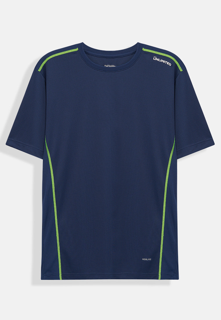 CTH unlimited Microfibre Kool Fit Round Neck Short Sleeve Jersey Top - CU-90762(R)