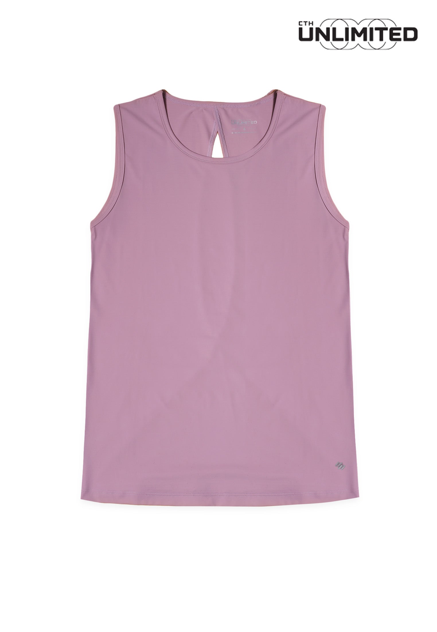 CTH unlimited Women Pickleball Regular Fit Nylon Spandex Sleeveless Round Neck Sport Top - CUW-8096