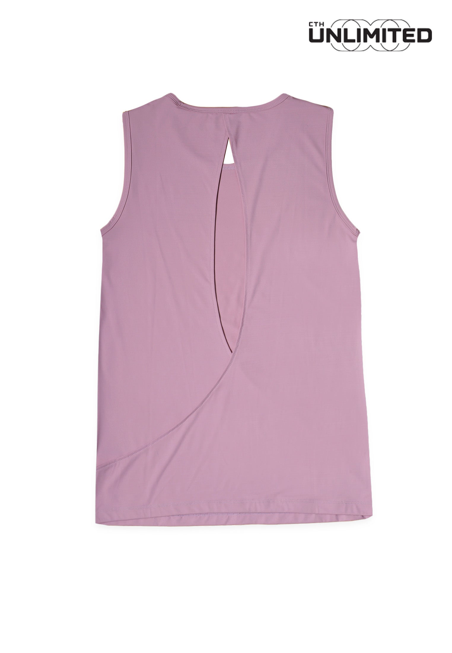 CTH unlimited Women Pickleball Regular Fit Nylon Spandex Sleeveless Round Neck Sport Top - CUW-8096