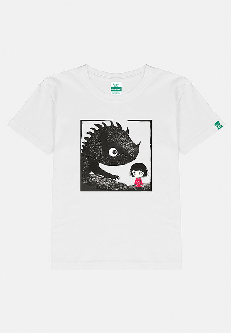 Panbasic Kids Babu Dragon Unisex Short Sleeves Roundneck Tee - PBK-93338