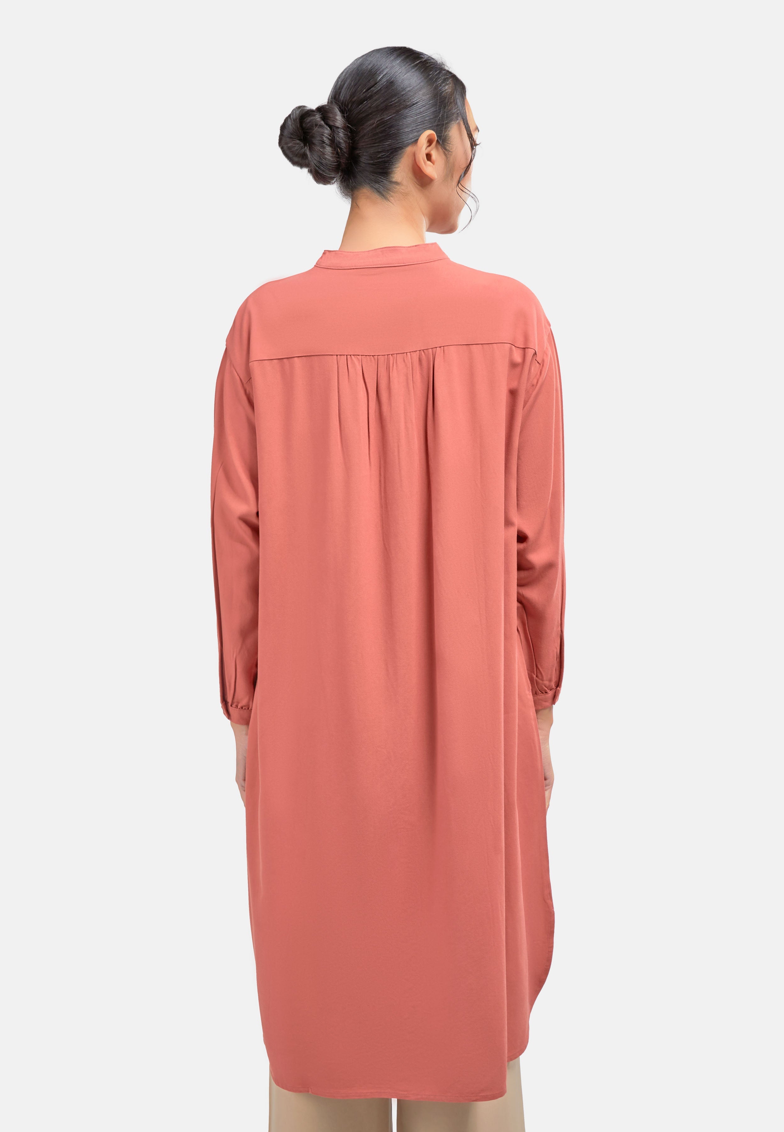Arissa Long Sleeve Shirtdress - ARS-19166 (MD2)