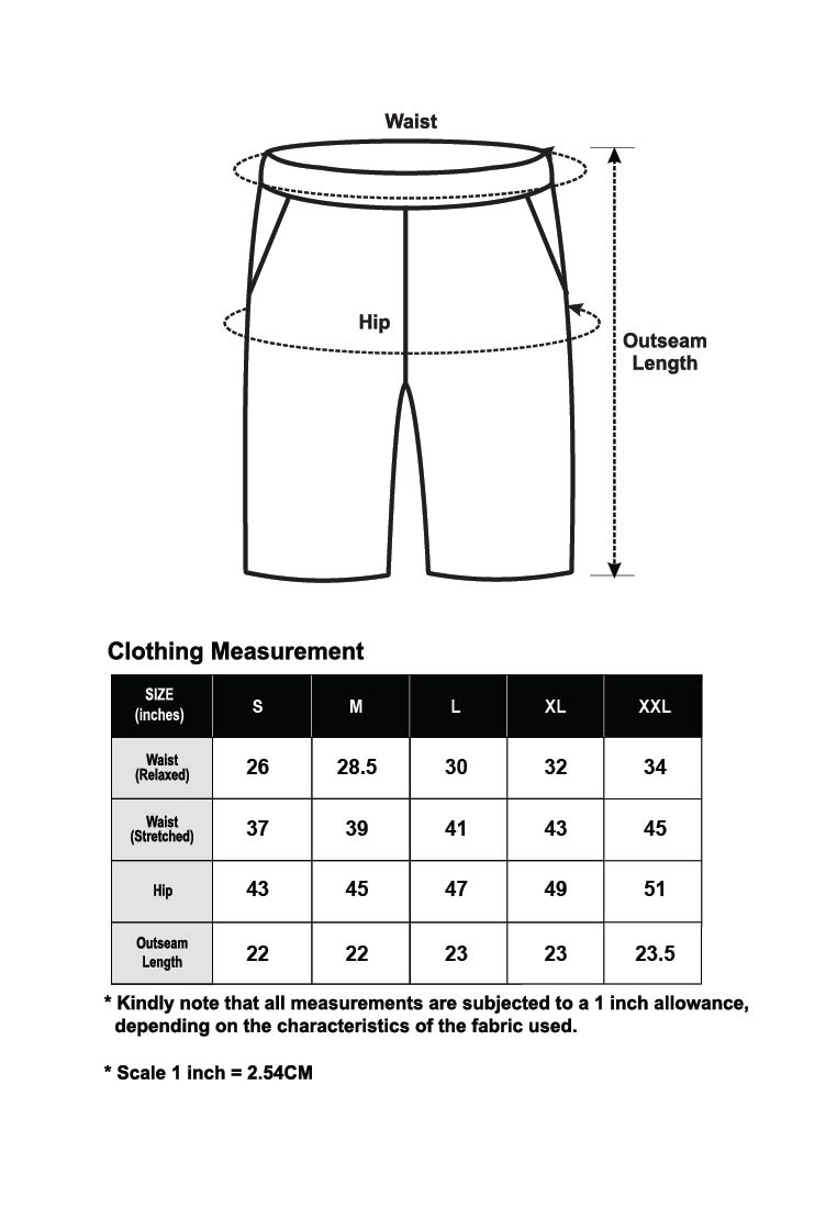 CTH unlimited Men CVC Cotton Oversized Shorts - CU-2910