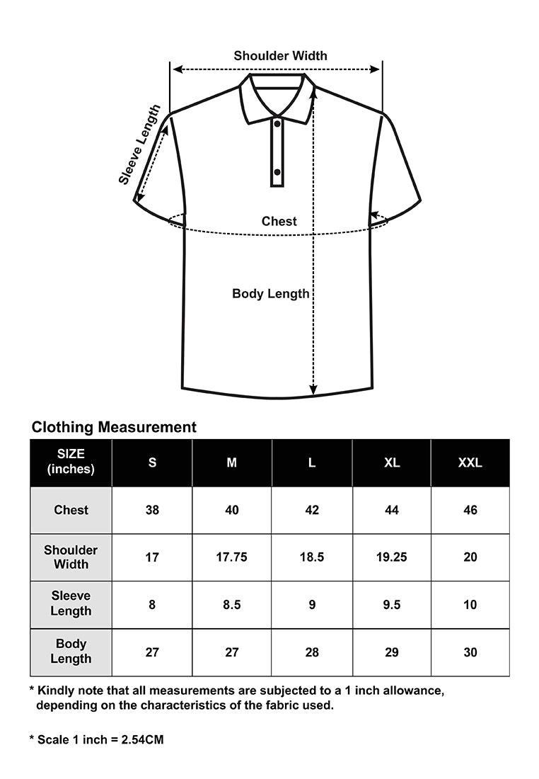 CTH unlimited Men Fancy Fabric Short Sleeve Polo Shirt - CU-70006
