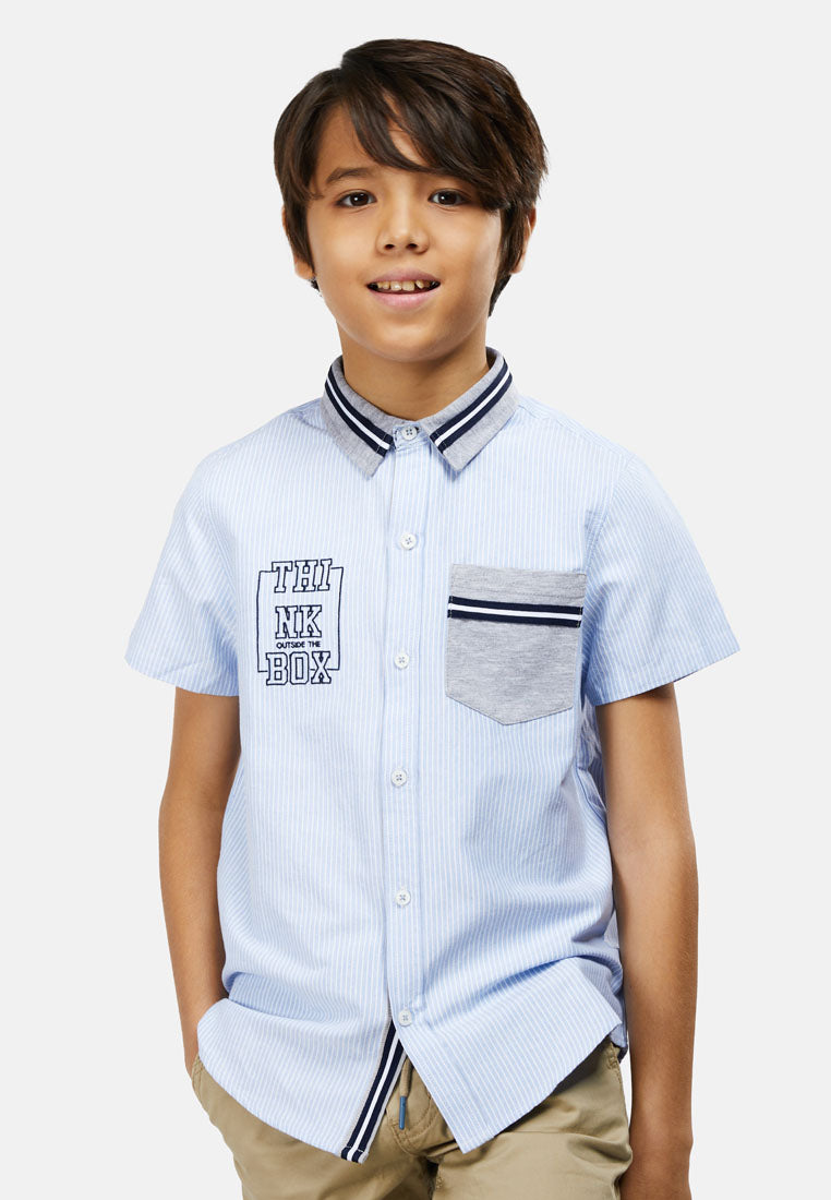 Cheetah Kids Boy Short Sleeves Shirt - CJ-130662