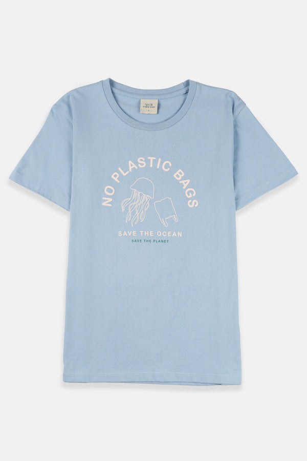 CHEETAH Women Basic Short Sleeve Graphic Tee - CL-95806