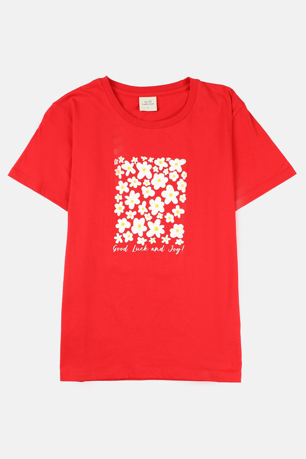 CHEETAH Women Graphic Tee - CL-95828