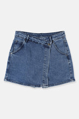 CHEETAH Women Basic Denim Skorts - CL-12372