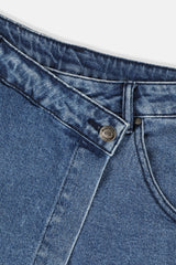 CHEETAH Women Basic Denim Skorts - CL-12372