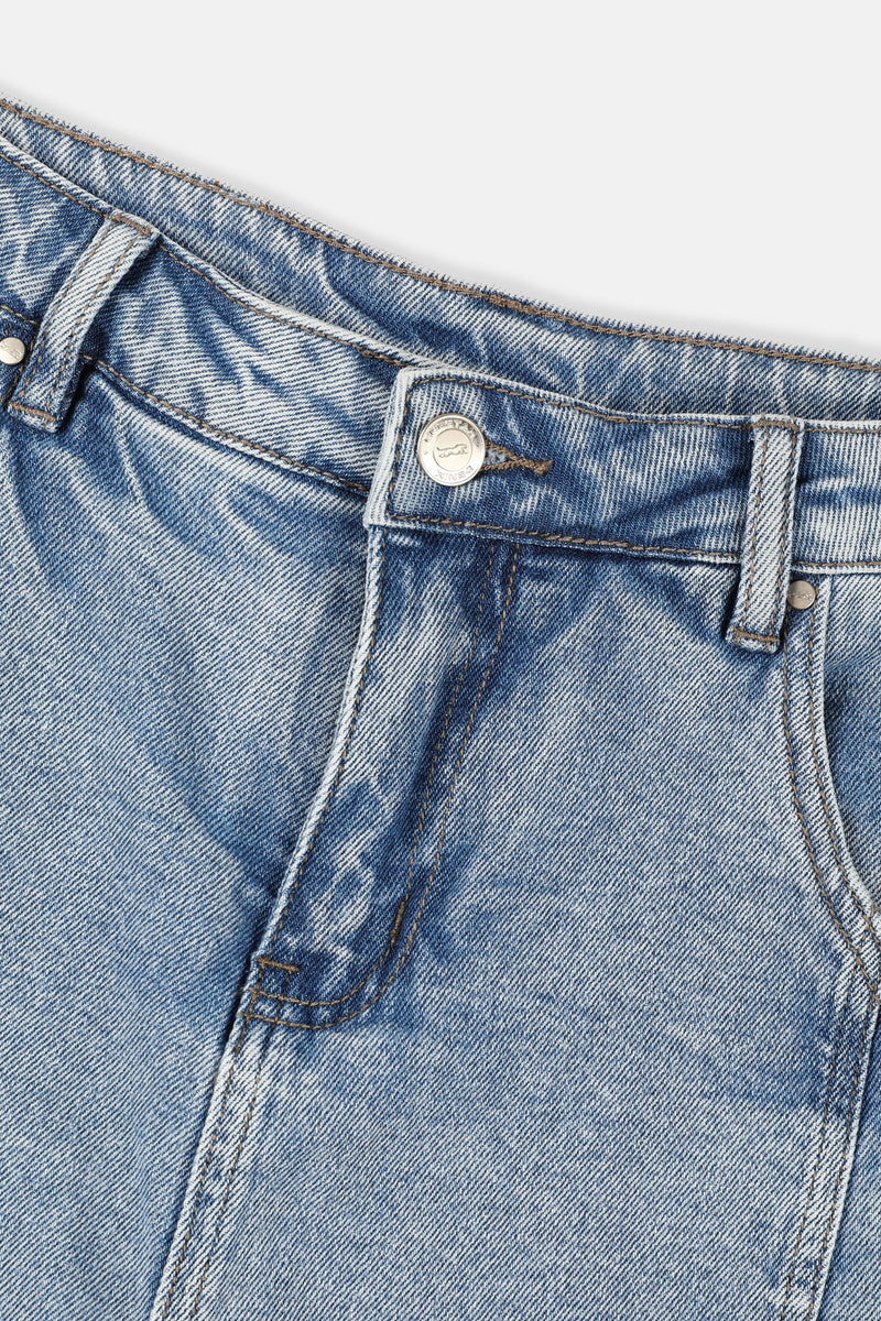 CHEETAH Women Basic Denim Skorts - CL-12378