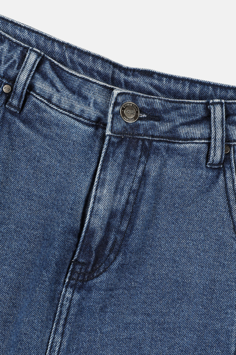 CHEETAH Women Basic Denim Skorts - CL-12380