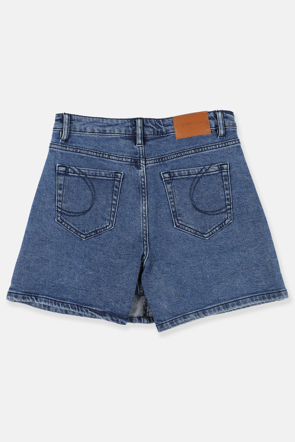 CHEETAH Women Basic Denim Skorts - CL-12380