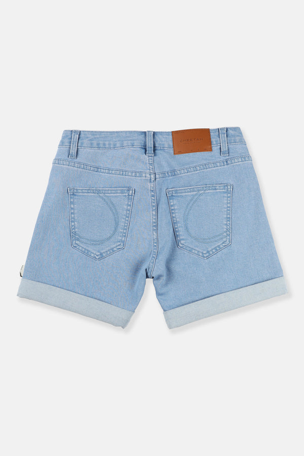 CHEETAH Women Basic Denim Shorts - CL-2792