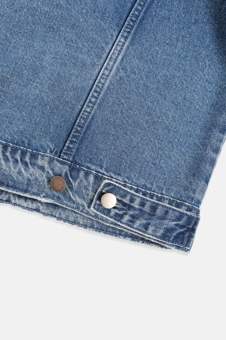 Arissa Regular Fit Women Washed Non-Stretch Basic Denim Jacket - ARS-3050