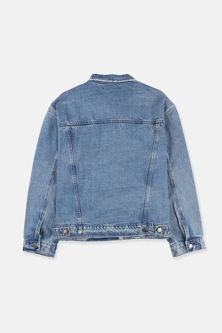Arissa Regular Fit Women Washed Non-Stretch Basic Denim Jacket - ARS-3050