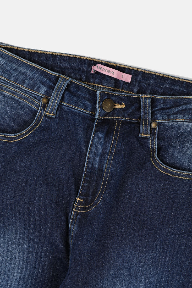 Arissa Basic Straight Cut Jeans - ARS-11276