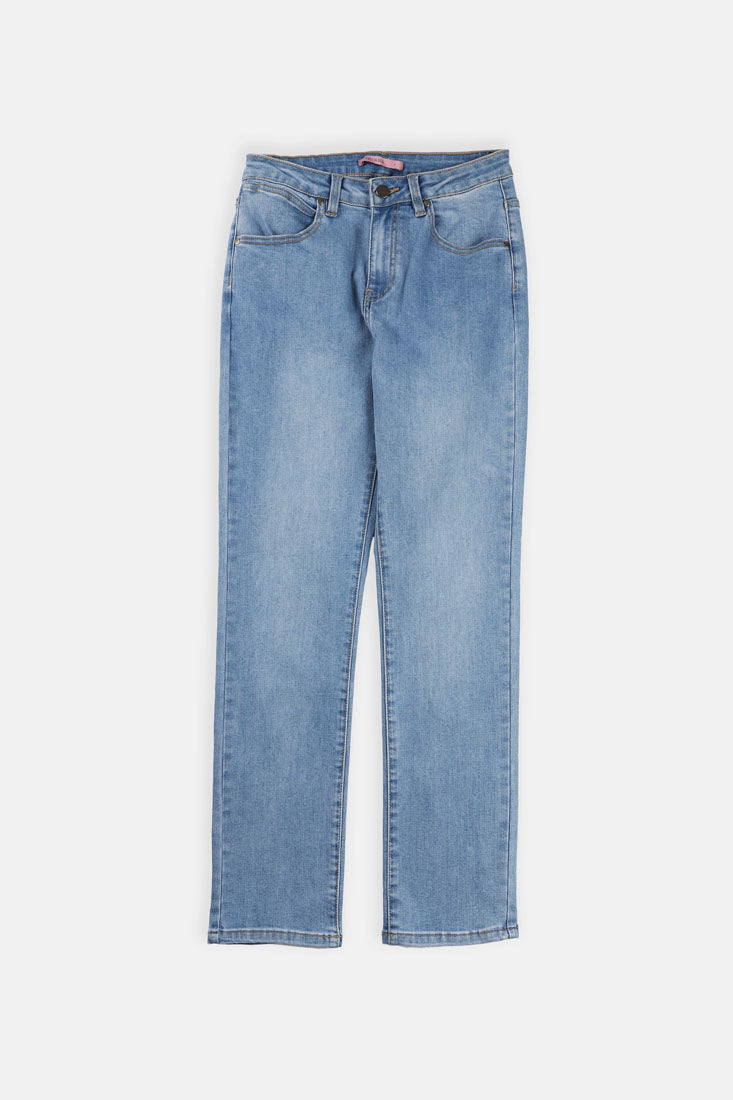 Arissa Basic Straight Cut Jeans - ARS-11278