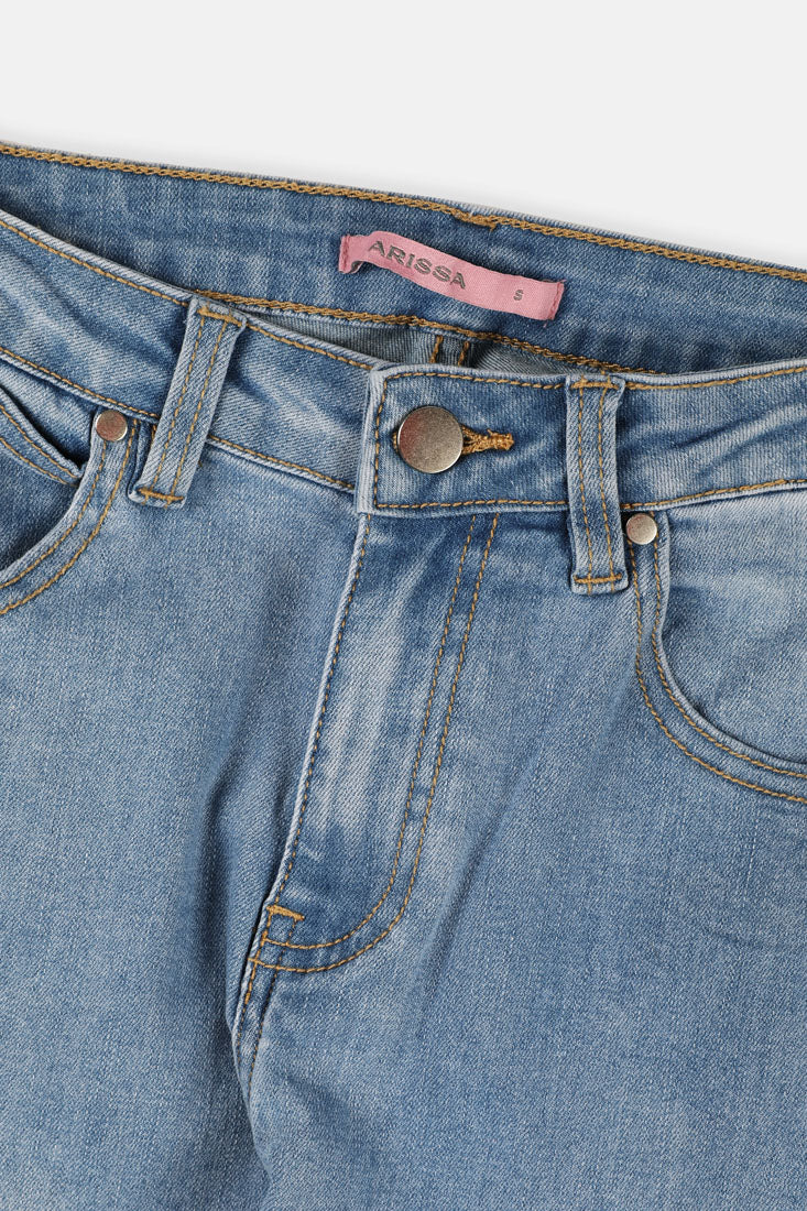 Arissa Basic Straight Cut Jeans - ARS-11278