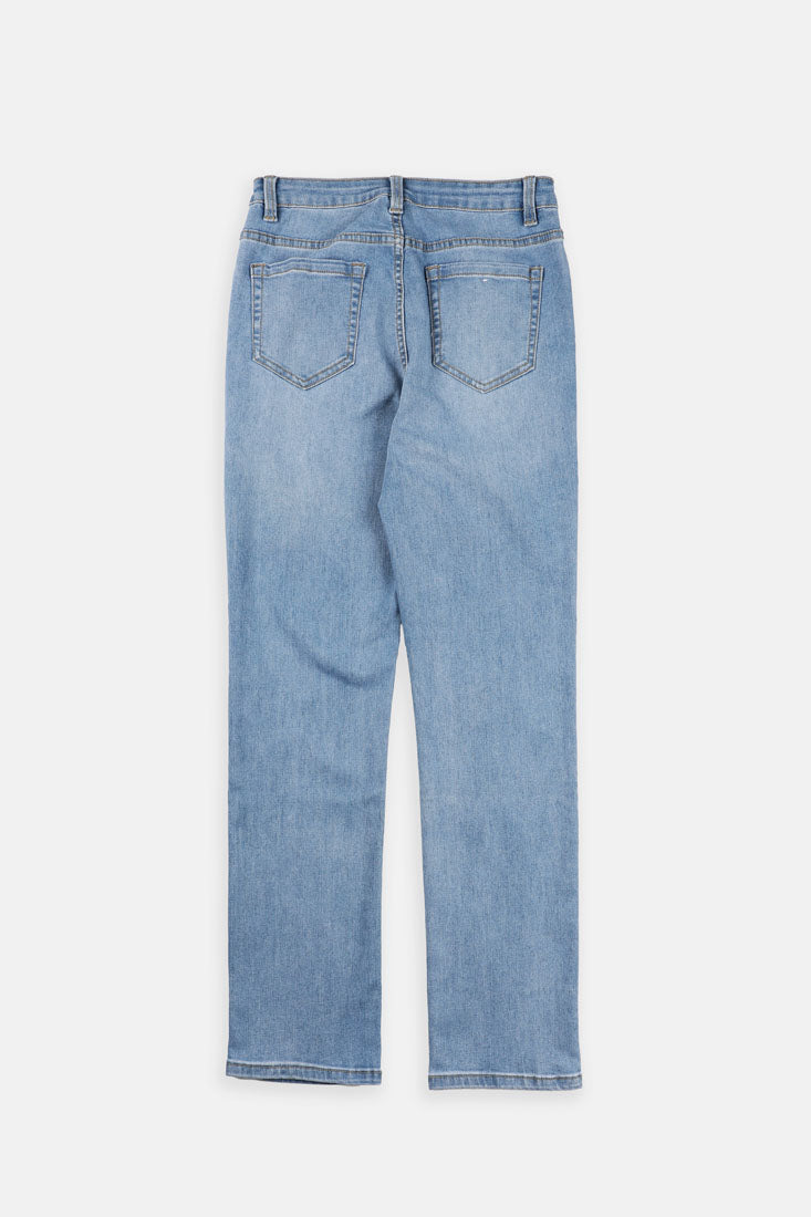 Arissa Basic Straight Cut Jeans - ARS-11278