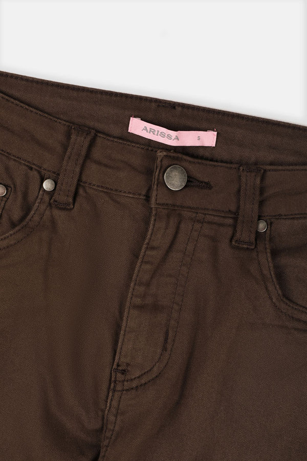 Arissa Women Basic Straight Cut Chino ARS-11280