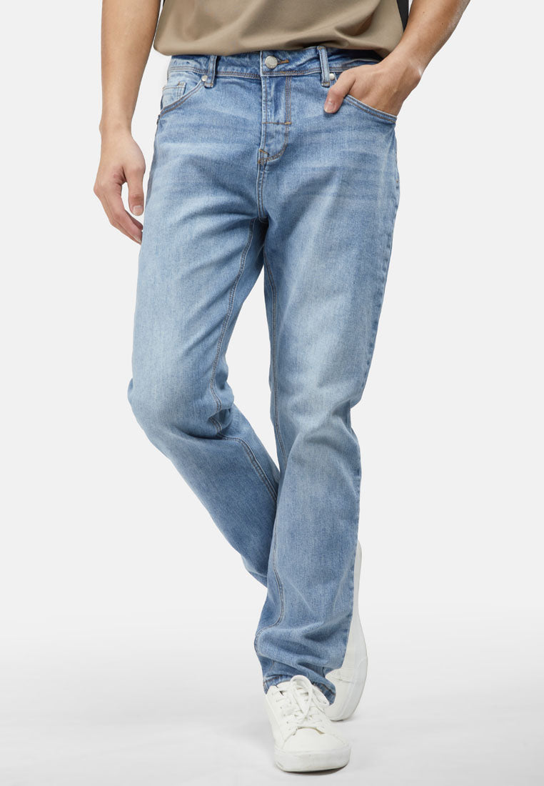 Cheetah Men Skinny Fit Stretchable Fabric Cotton Blend Slim Fit Jeans - 110662