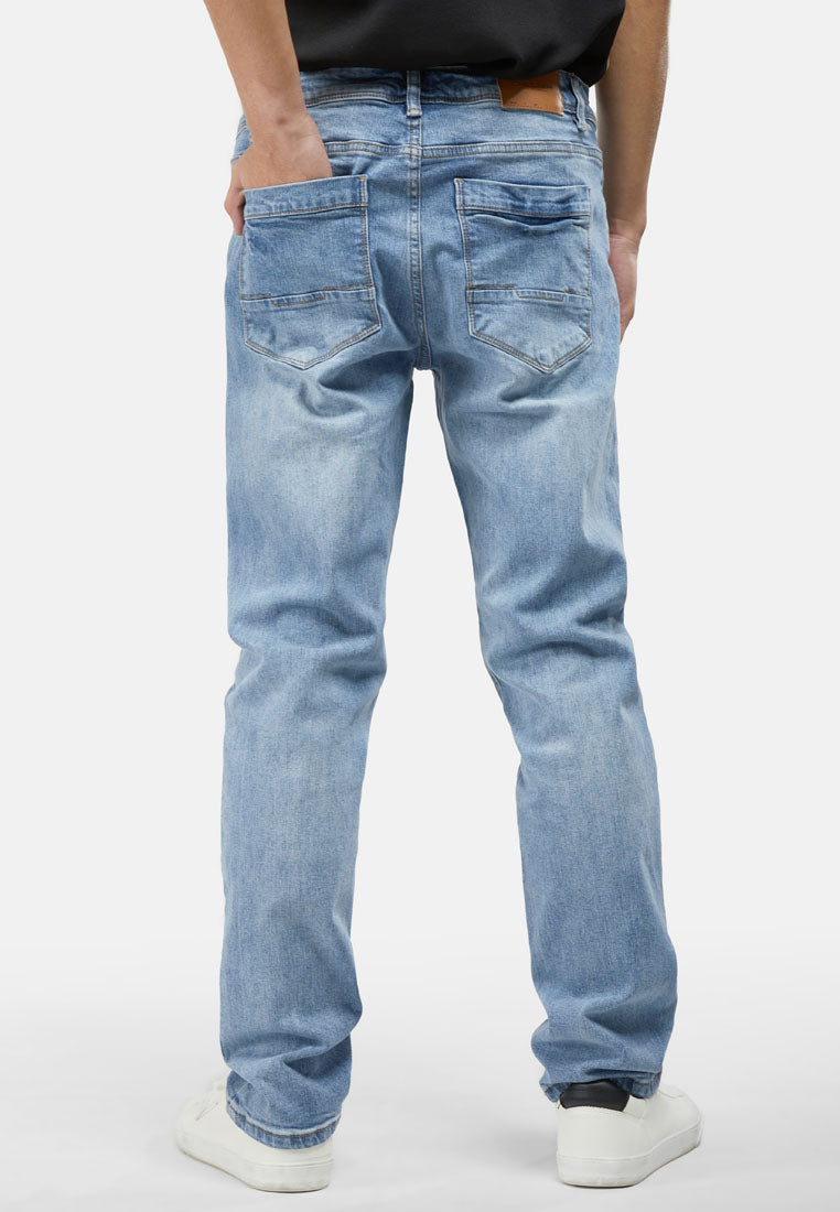 Cheetah Men Skinny Fit Stretchable Fabric Cotton Blend Slim Fit Jeans - 110662