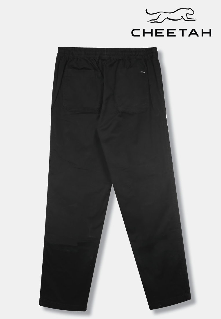 Cheetah Men Cotton Twill Front Cut & Sew Design Jogger Pants - 110710