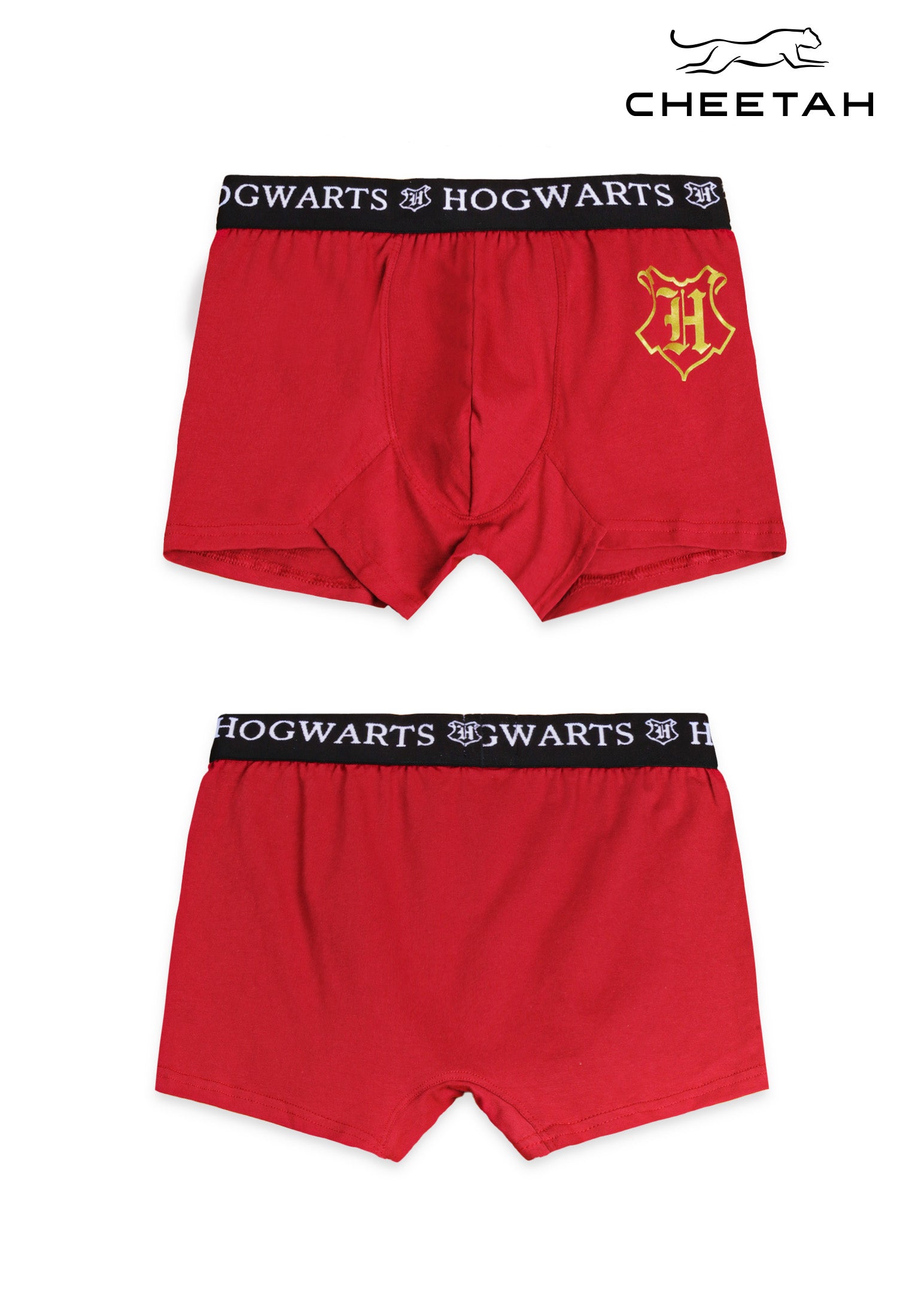 Cheetah Men Harry Potter Regular Fit Cotton Spandex With Logo Print Elastic Waistband 2 In 1 Trunks - 1210 (Assorted Colour)