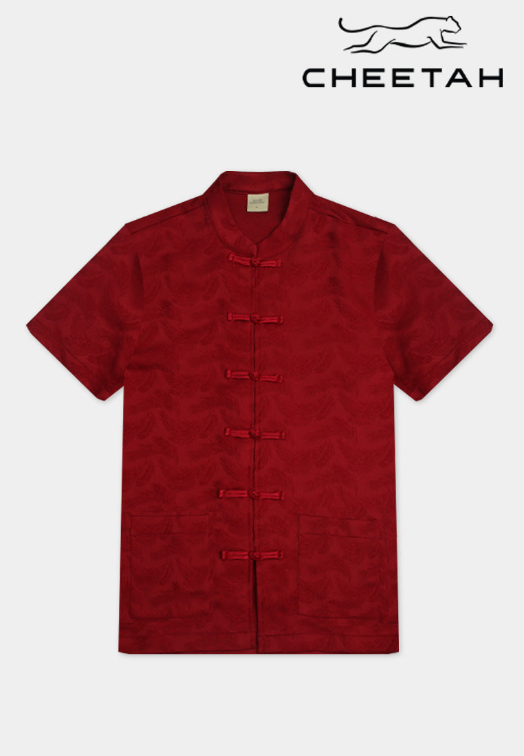 Cheetah Men CNY Basic Short Sleeve Shirt - 130612